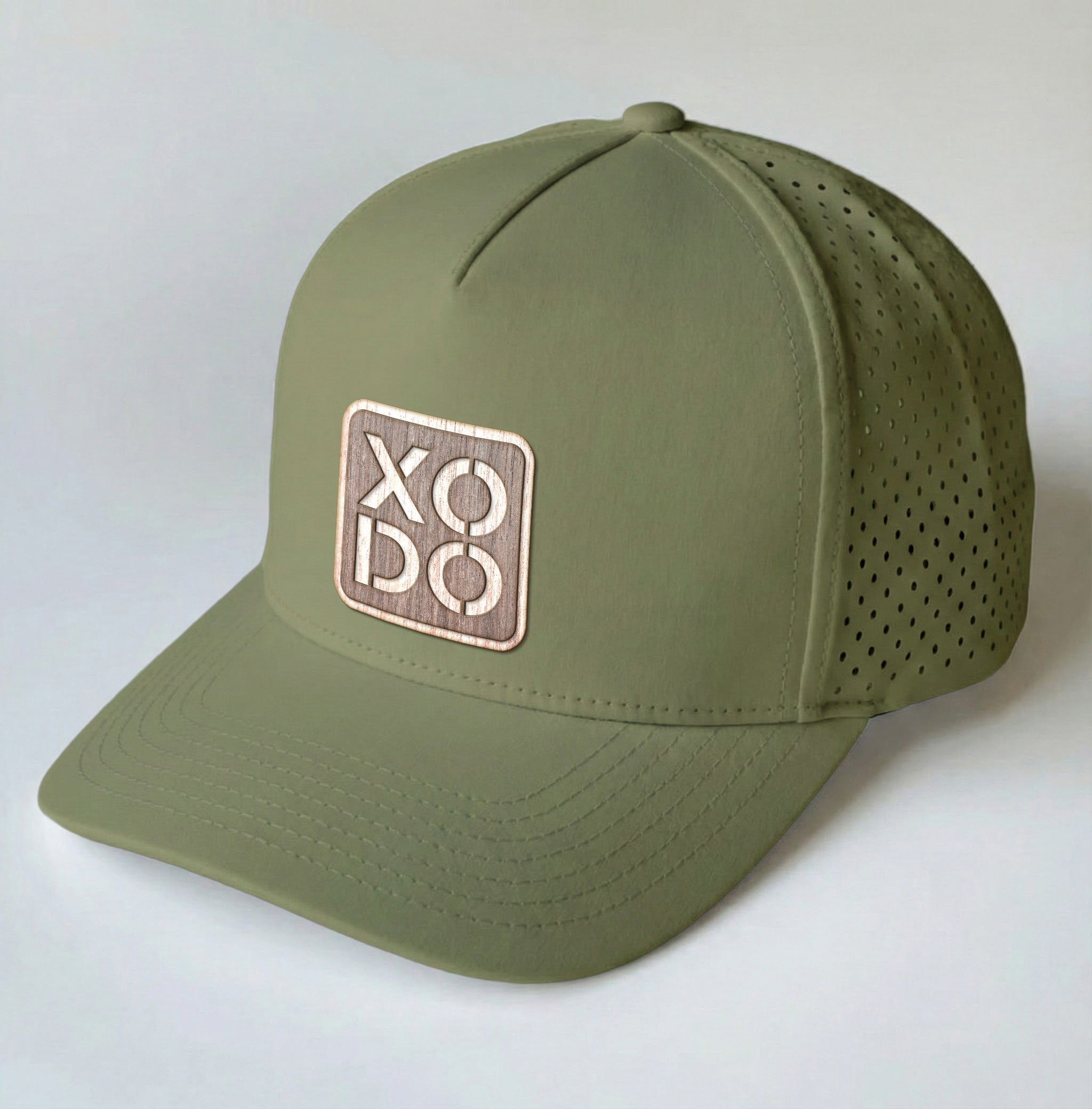 XODO BRANDS No. 002 - Real Wood Patch Hat